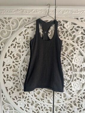 Lululemon Racerback Tank Top | Grey | No Size Tag (XXS/XS Fit)